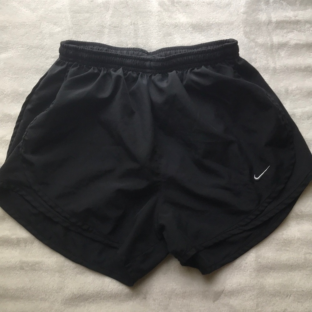 All black nike dri fit shorts